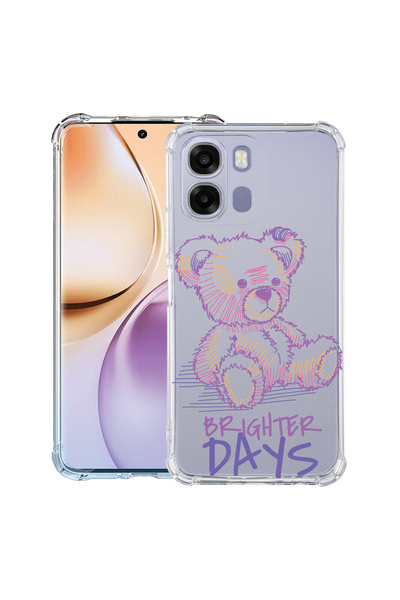 bestcase ®   Αντικραδασμική Θήκη Husa για Realme 16 Pro Plus, Αρκουδάκι Φωτει...