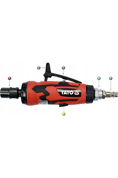 NO BRAND Polizor pneumatic drept cu carcasă compozită Yato Yt-09633