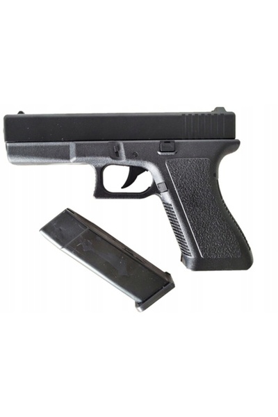 NO BRAND Pistol cu gloanțe din plastic, pistol semi-metalic, imitație Glock, ...