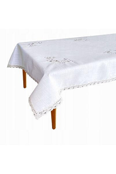 Mesa Traversă brodată bej 140x280 Elegantă ca Len