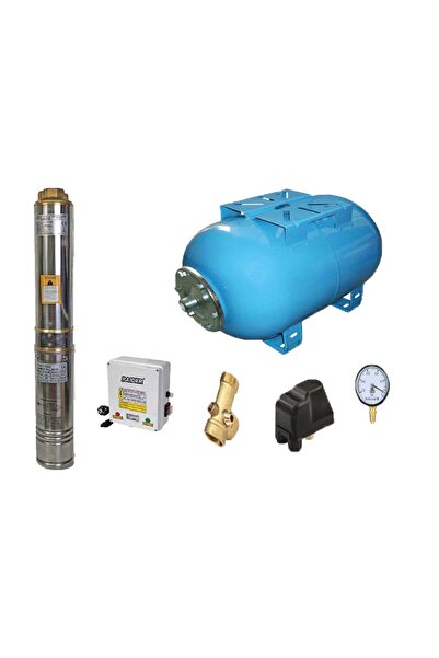 Raider Kit complet sistem hidrofor, pompă de apă submersibilă RD-WP31/80, rez...