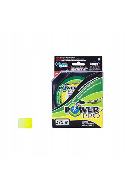 NO BRAND Plecionka Power Pro Hi-Vis Galben 0,36mm 275m Galben 30kg 1 buc.