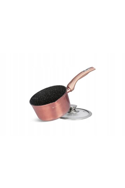 NO BRAND Set de vase de gătit din marmură, tigaie pentru inducție de 15 cm