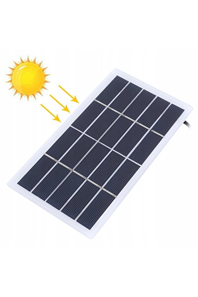 NO BRAND Încărcător cu panou solar 2W 5V pentru lumini de grădină de exterior