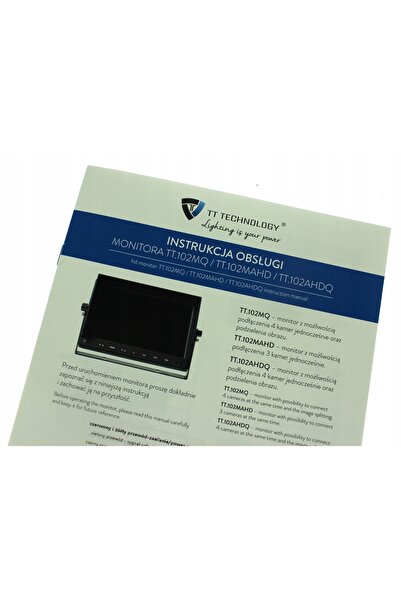 NO BRAND Kit monitor 10 inch + Cameră marșarier HD 12V 24V