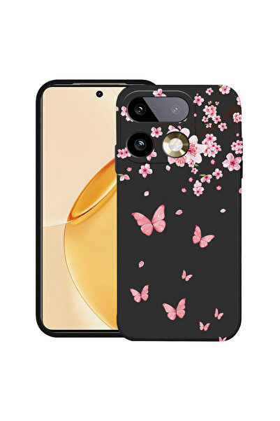 bestcase ®   Θήκη TPU Υπέρλεπτη Husa για Realme 16 Pro Plus, Ροζ Άνθη Κερασιά...