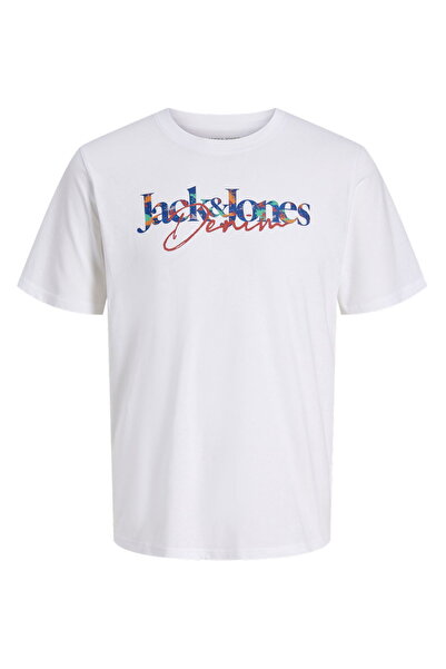 Jack & Jones Men's Chest Printed Crew Neck T-Shirt - Tom