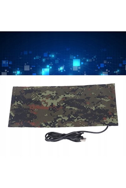 NO BRAND Pernă electrică încălzitoare, covoraș termic, camuflaj, siguranță, 5V