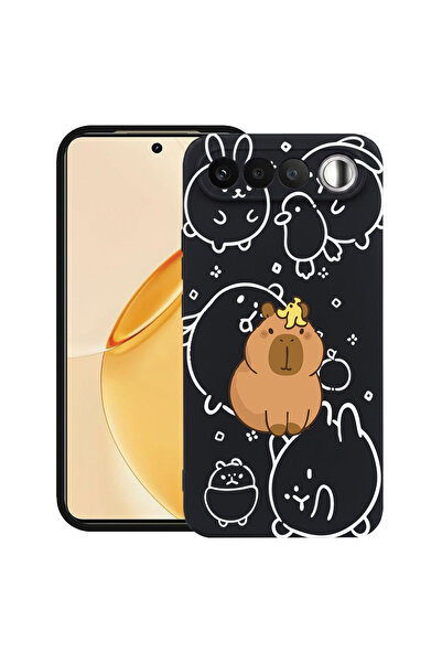 bestcase ®   Husă TPU Ultra Subțire pentru Realme 16, Desen Animat Kawaii Cap...