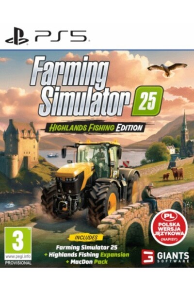 NO BRAND Farming Simulator 25 Highlands Fishing Edition PlayStation 5 (PS5) e...