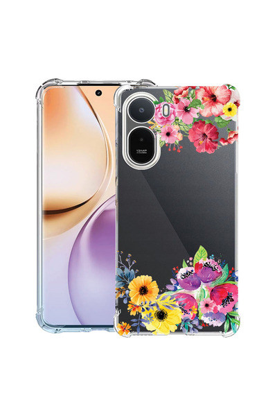 bestcase ®   Husă Antișoc pentru Xiaomi Redmi A7 Pro, Flori, 3145728 AS 56