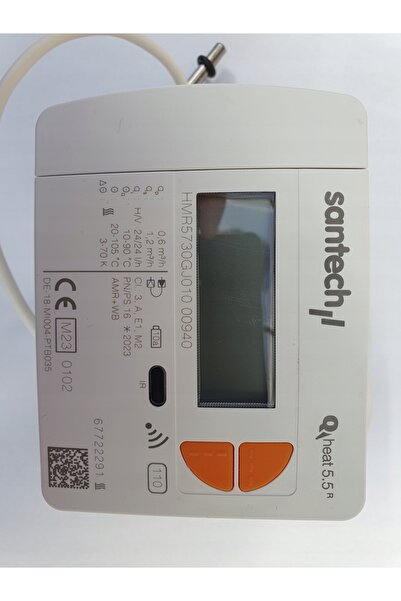 NO BRAND Contor de căldură Santech Qheat5 Qp 1.5 M3/H - Alimentat