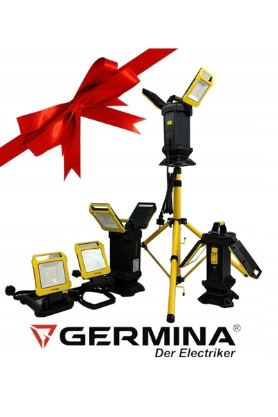 NO BRAND Proiector LED portabil cu mâner 20W 6500K 4000Lm cu reglare graduală