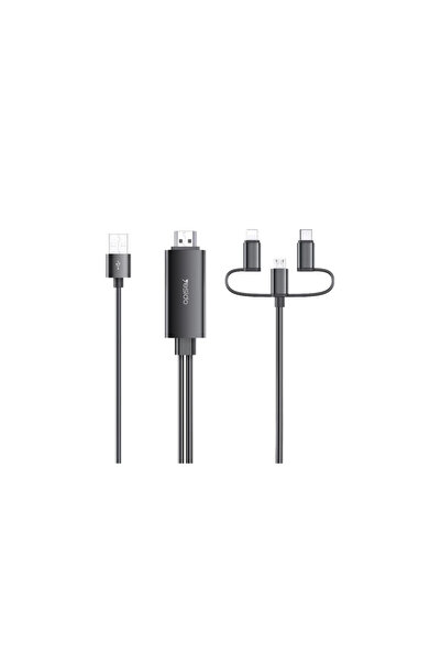 HM05 1.8m Fhd 3in1 To HDMI Kablo