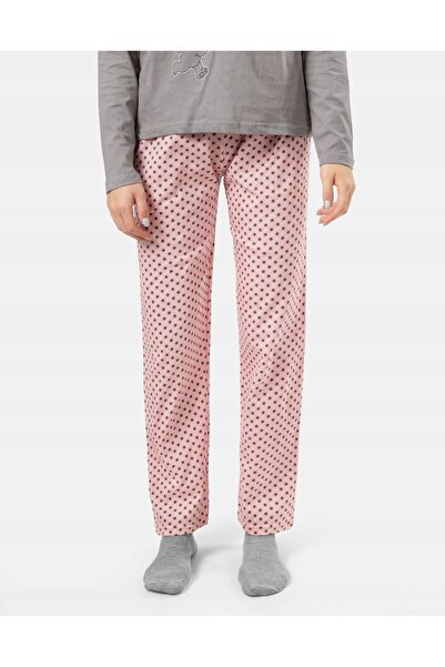 NO BRAND Pijama subțire de damă, cu bluză cu mânecă lungă și pantaloni lungi,...