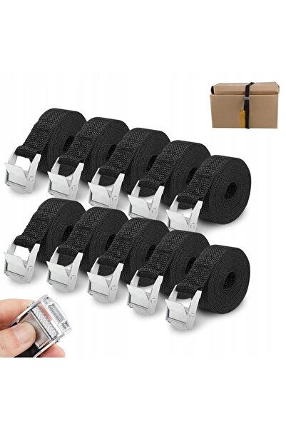 NO BRAND Bandă transportoare 2,5cm x 2,5m cu clemă de fixare, 10 bucăți
