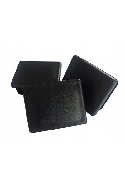 NO BRAND Capac orb pentru profil 40x50 Negru 100 bucăți