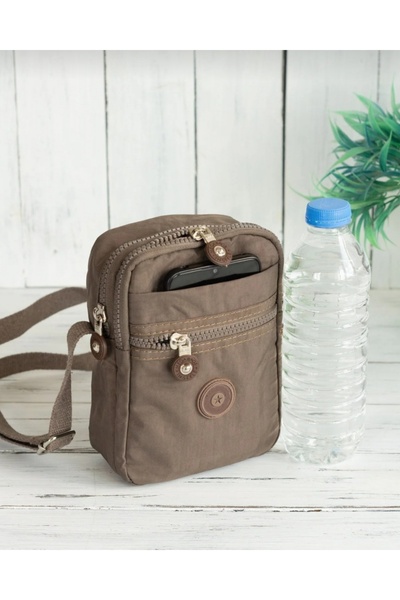 KY Women Men Coffee Multi-Compartment 6-Compartment Water Repellent Sport Cas...
