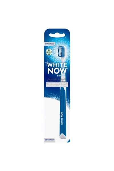 WHITE Toothbrush, Now, Soft