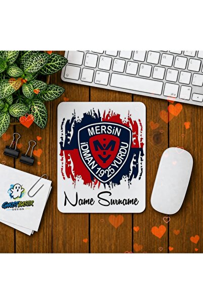 Ghostbastır Design Kişiye Özel Mersin İdman Yurdu Baskılı Oyuncu Mousepad 0162