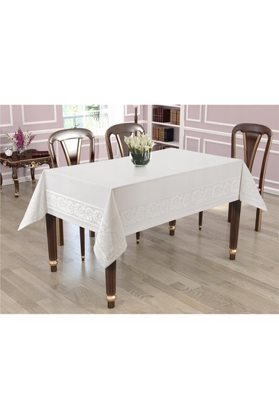 NO BRAND Față de masă plamoodporny Laura 140x280 albă