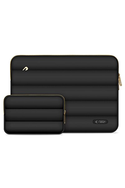 Tech-Protect Husă pufoasă pentru laptop 13-14 inch, cu închidere cu fermoar