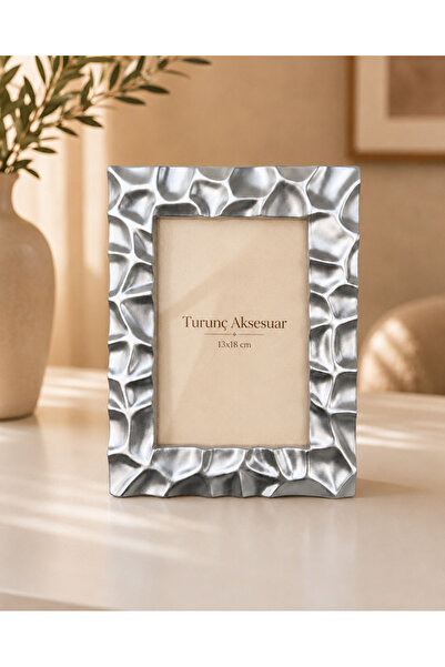TURUNÇ AKSESUAR Sand Design Decorative Luxury Frame 13X18 cm