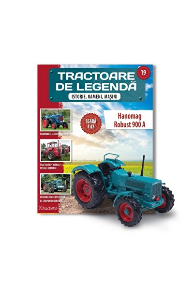 Hachette Sigilat- Hanomag Robust 900 A Germania- Nr. 19- Tractoare de Legenda...