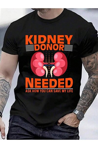 799 100% Cotton Disease Awareness - Donor Needed Kidney T-Shirt Men's Women's...