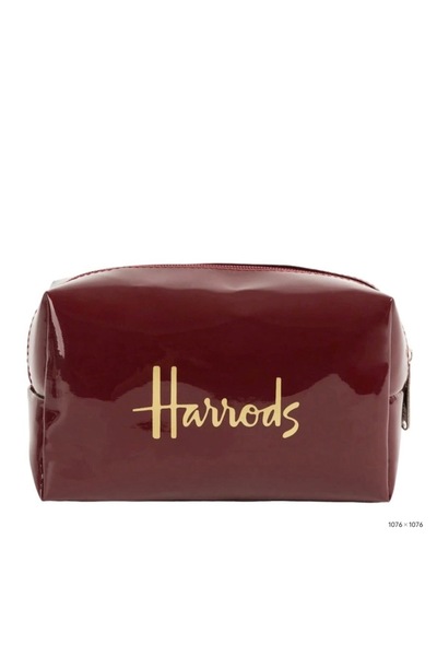 Harrods حقيبة هارودز مكياج / والعناية بالمراة - لون ابيض - الابعاد التقريبية ...