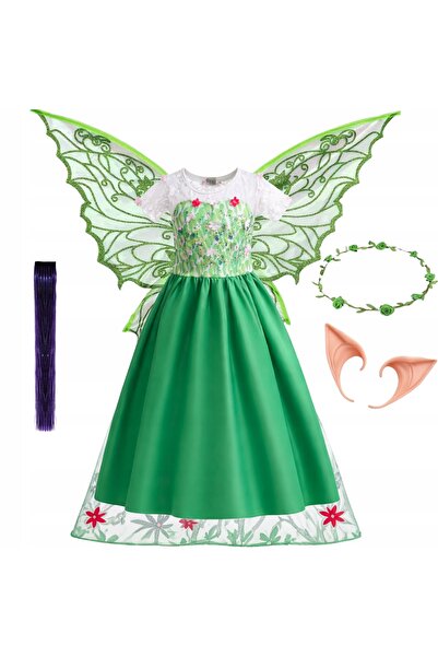 NO BRAND Rochie de primăvară pentru femei, cu aripi de fluture, stil zână, 11...