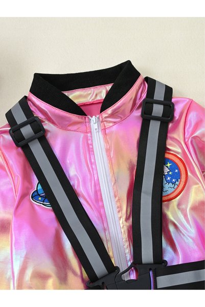 NO BRAND Costum Costum de carnaval Astronaut Copii Costum spațial Nasa 116 12...