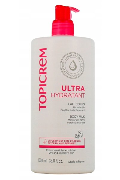 NO BRAND Topicrem uh lapte de corp hidratant 1 l