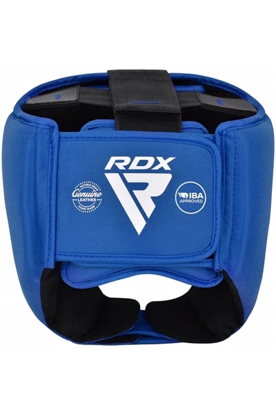 NO BRAND Protector cap Rdx, doar din piele, albastru, S