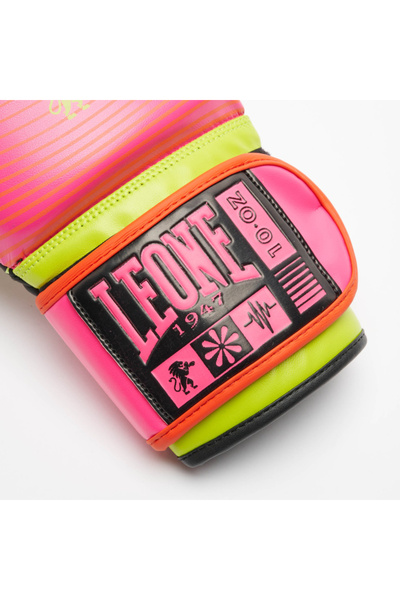 LEONE Mănuși de box Waves Fuxia