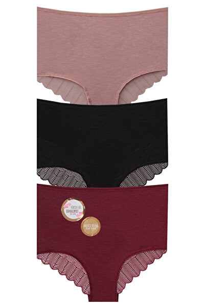 papatya lingerie قماش عالي الخصر للغاية - سراويل داخلية أنيقة بمقاسات كبيرة م...