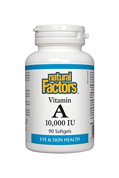 Natural Factors Vitamin A 10000Iu, 90 Softgels
