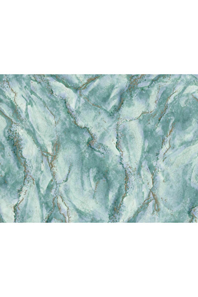 Generic Brand Tapet vinil dormitor sau living, verde, model Kurama, rola 5,32m