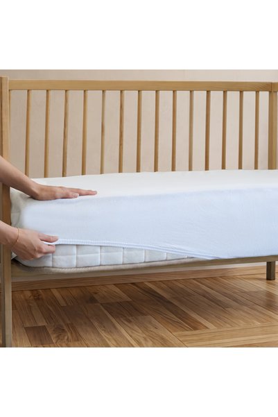 HANNA 100% Cotton Elastic Baby Sheet |   Mother's Side Crib, Park Bed |   40X90 Cm/50X90 Cm, 70X140/70X150 cm