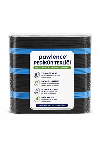 PAWLENCE Disposable 50 Pairs of Pedicure Slippers