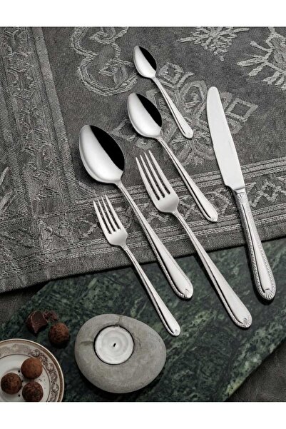 İMMO HOME 12 Persons 72 Piece Ottoman Cutlery Set