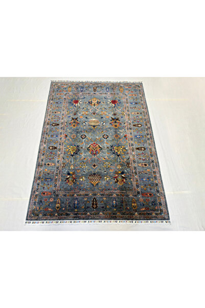 Afgan Halı El Dokuma 4 Metre Sultanı Model 100% Yün Kök Boya