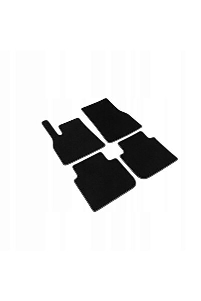 Custopol Covorașe auto Welur, 4 bucăți, față/spate, set, culoare negru