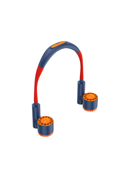 Choice orange Hanging Neck Fan Type-C Charging 2400mAh Battery Portable Small...