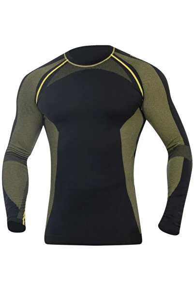 ardon Tricou functional fara cusaturi cu maneca lunga, din nylon, poliester ș...