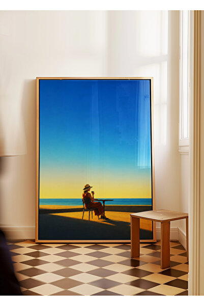 ARTHOUSECOLLECTIVE A Peaceful Moment - Sitting with the Horizon - Unframed Po...