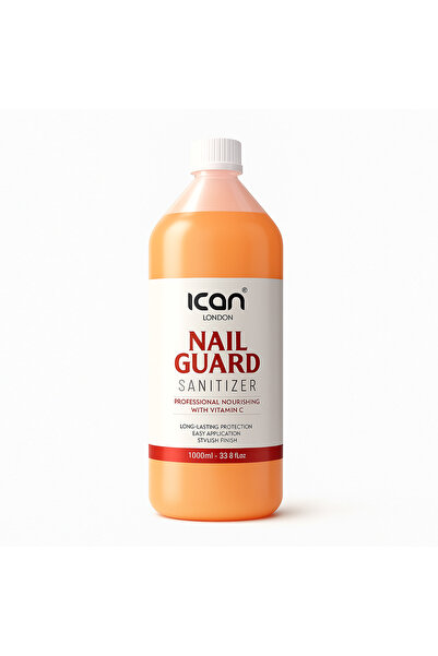 Ican London Nail Guard Sanitizer with Vitamin C 1000ml – Professional Nail & ...