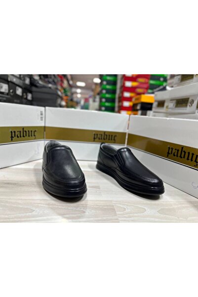Pabuç 172 Genuine Leather Orthopedic Comfortable Men's Shoes