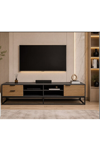 DEC15 Modern Wooden Tv Cabinet - 200 cm