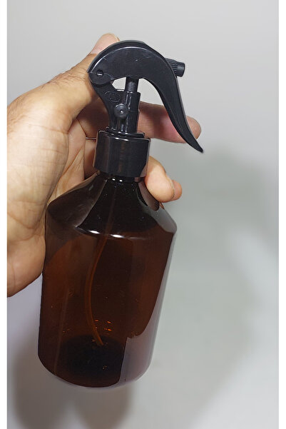 Alsun 1 Adet 500 Ml Şeffaf Suluk Berber Ve Kuaförler Için Boş Sprey Pet Şişe